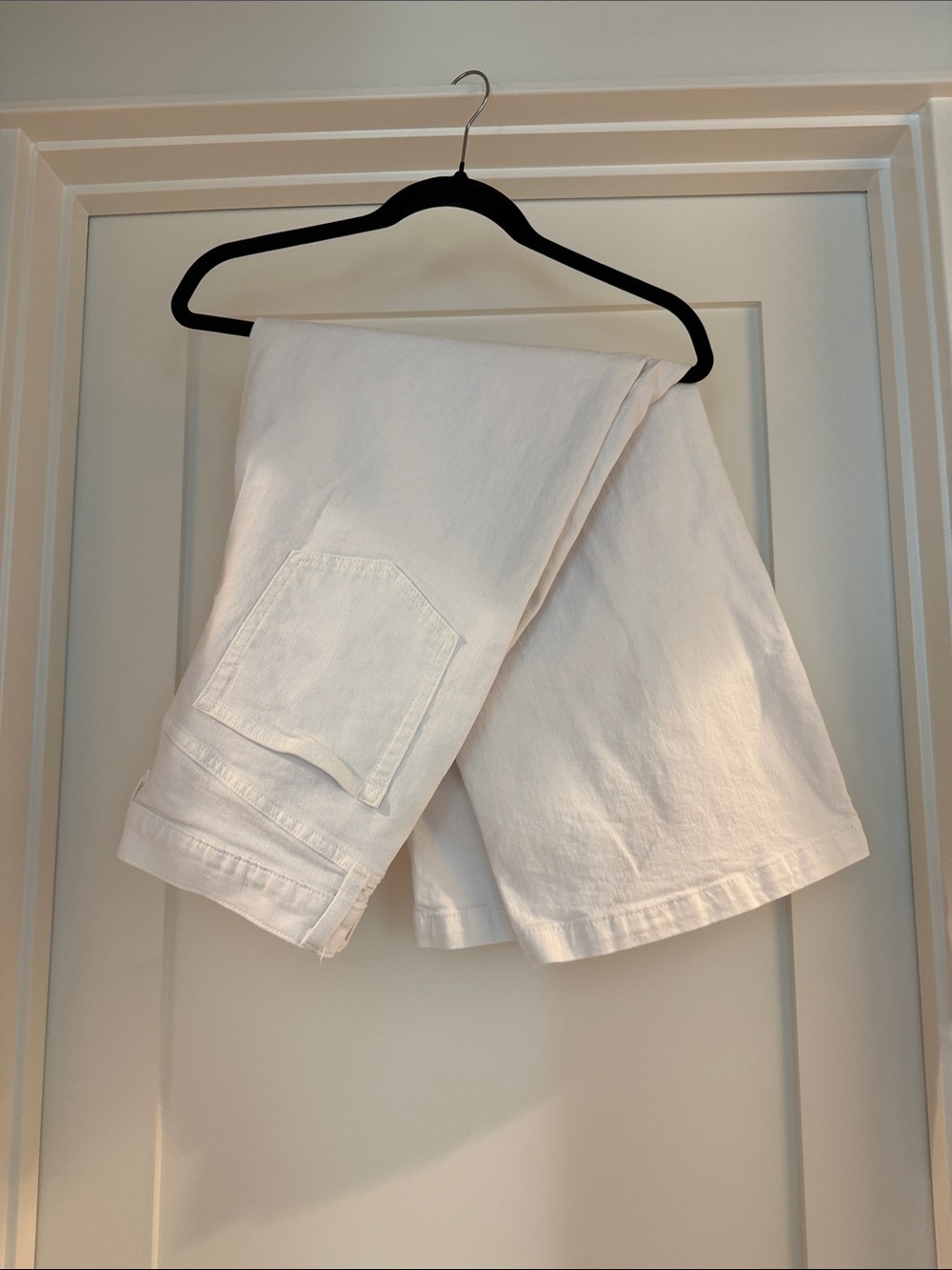 GAP White High Rise Stride Ankle Jeans - Picture 4 of 4